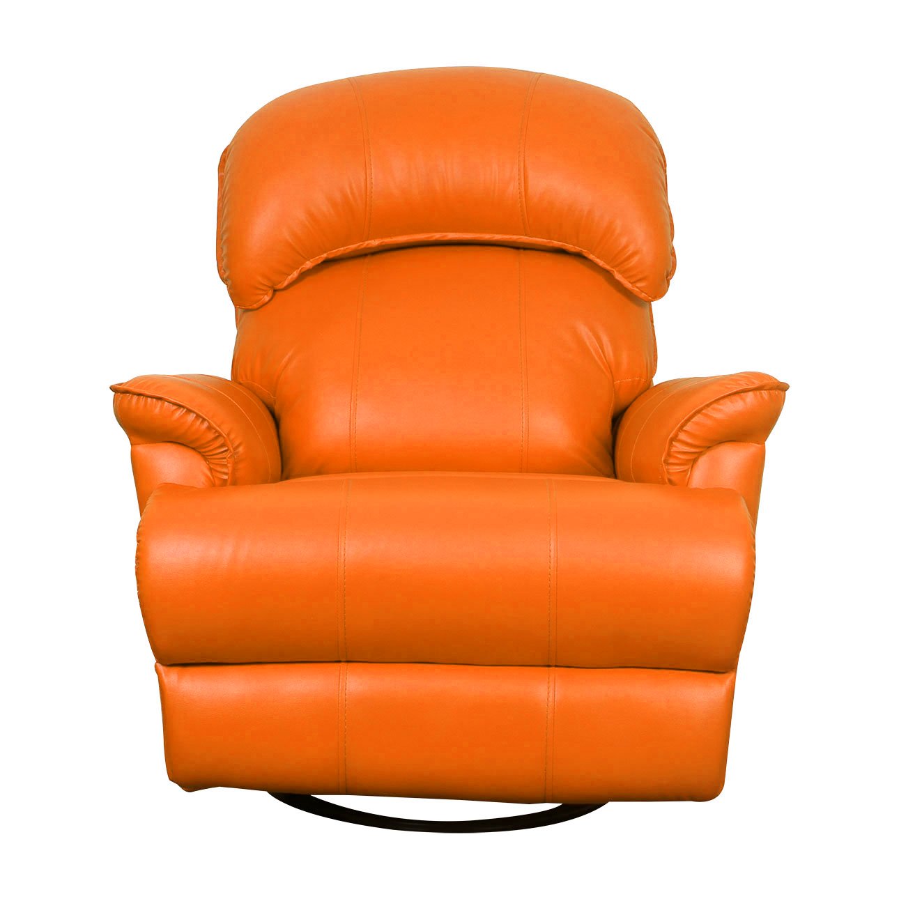 VLF RC- 013 Rocking Revolving Recliner, Fully Comfortable & Durable, Single Seater Sofa, Living Room Recliner Chair, Thickened Padded Arm/Back(Tan) - Image 2