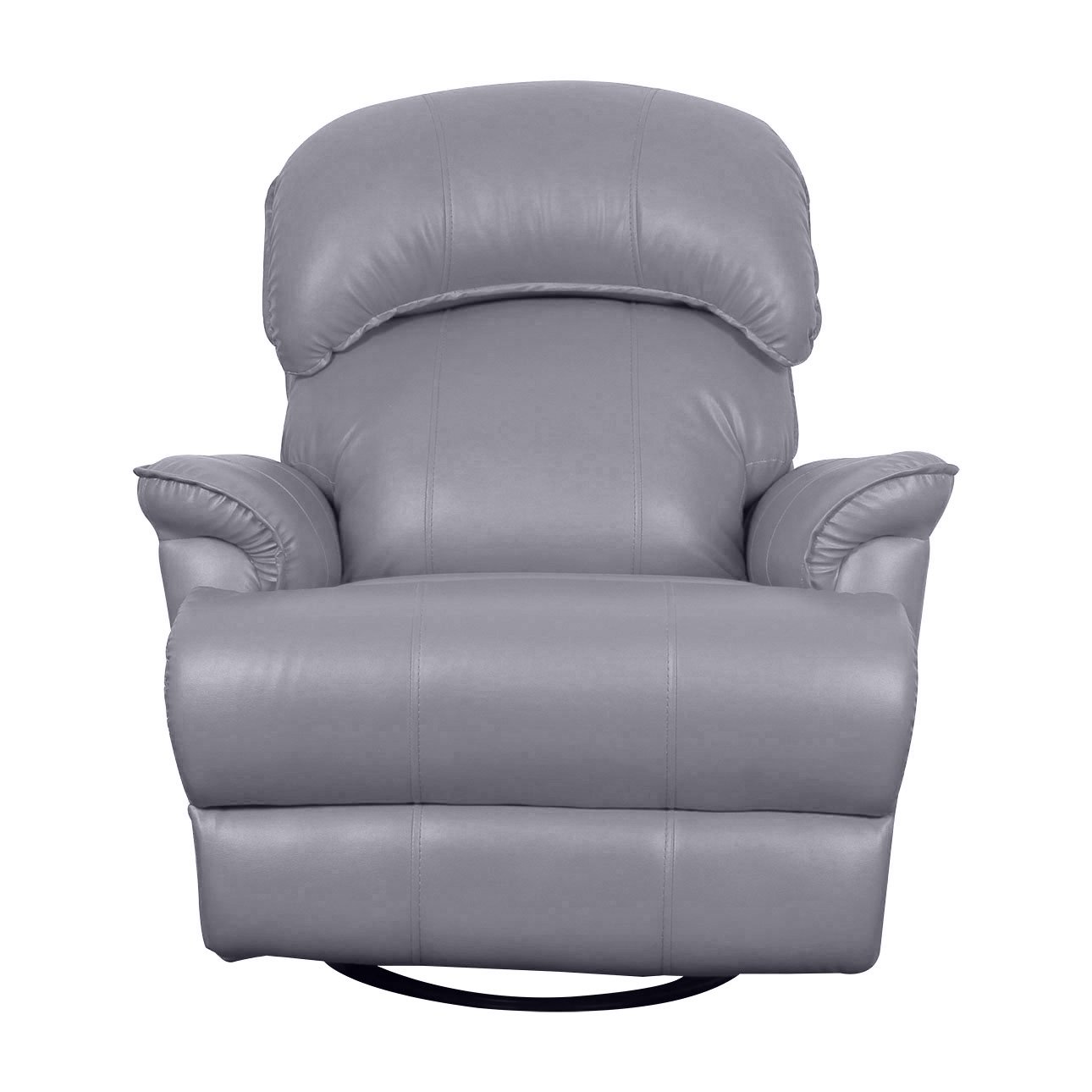 VLF RC- 013 Rocking Revolving Recliner, Fully Comfortable & Durable, Single Seater Sofa, Living Room Recliner Chair, Thickened Padded Arm/Back(Grey) - Image 2