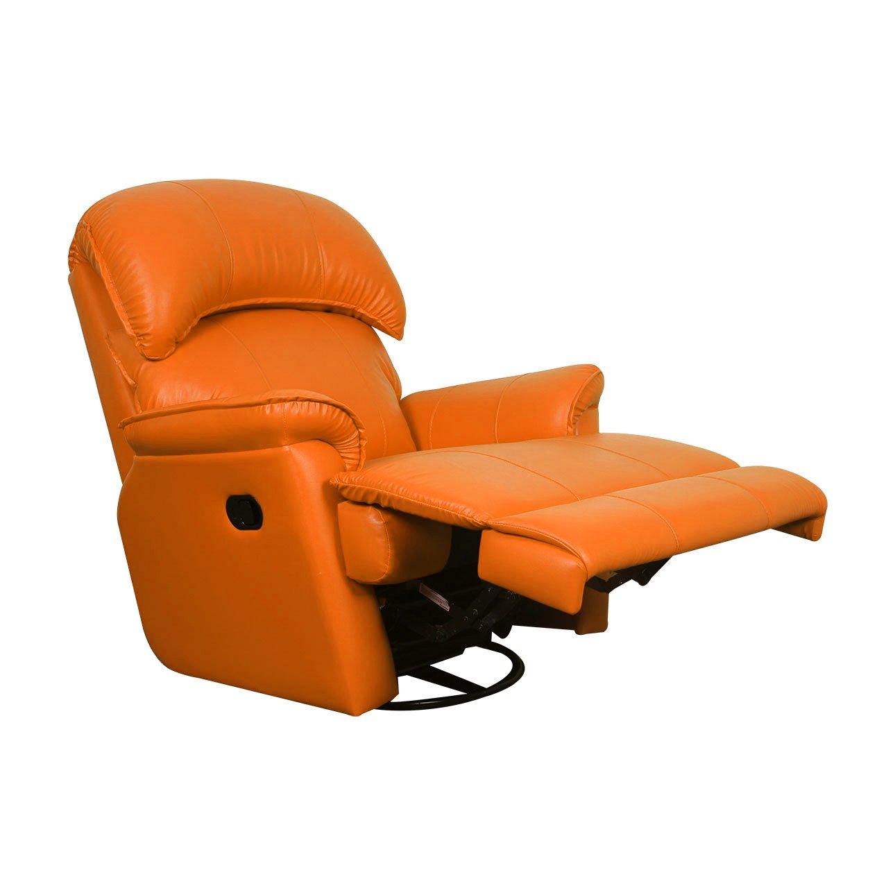 VLF RC- 013 Rocking Revolving Recliner, Fully Comfortable & Durable, Single Seater Sofa, Living Room Recliner Chair, Thickened Padded Arm/Back(Tan) - Image 3