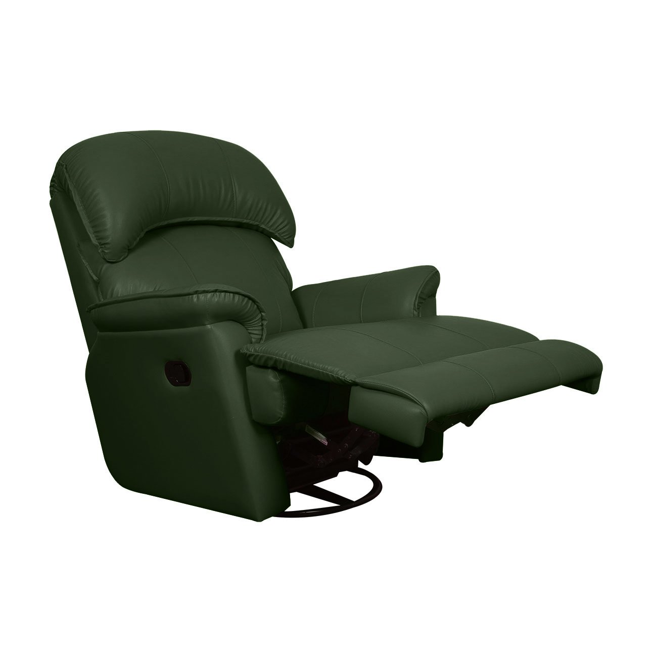 VLF RC- 013 Rocking Revolving Recliner, Fully Comfortable & Durable, Single Seater Sofa, Living Room Recliner Chair, Thickened Padded Arm/Back(Green) - Image 3